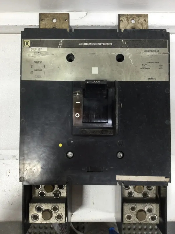Crafted Square D NHL261000 1000 Amp 2 Pole 240/480V Circuit Breaker