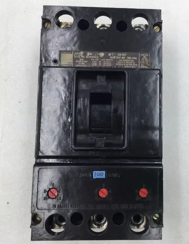 Westinghouse JA3100W 100 Amp 3 Pole 600V Circuit Breaker Hassle-Free Returns