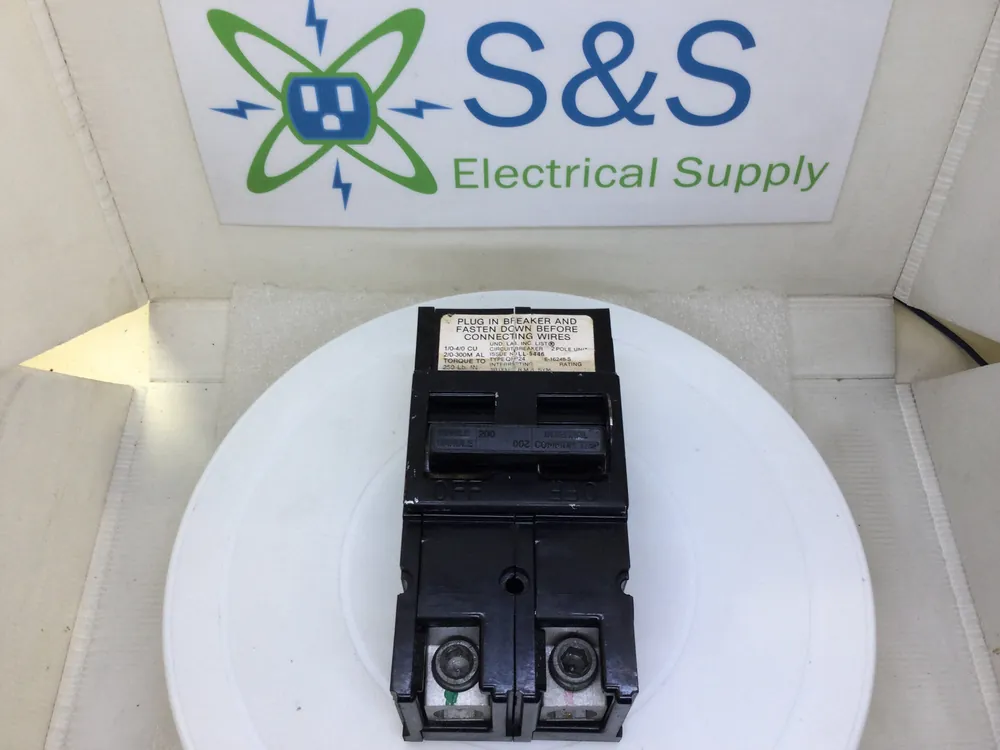 Best Price GTE/Sylvania QFP2200 200 Amp 2 Pole 240V Type QFP24 Circuit Breaker