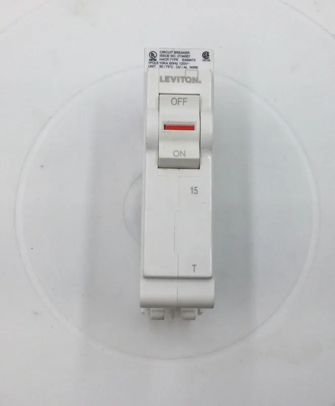 Bulk Order Leviton LB115-T 15 Amp 1 Pole 120/240V Circuit Breaker