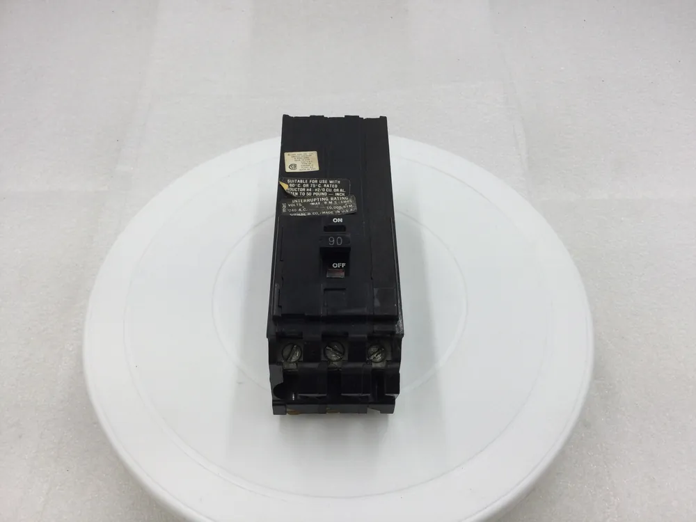 Square D Q1390 90 Amp 3 Pole 240V Circuit Breaker Order Now