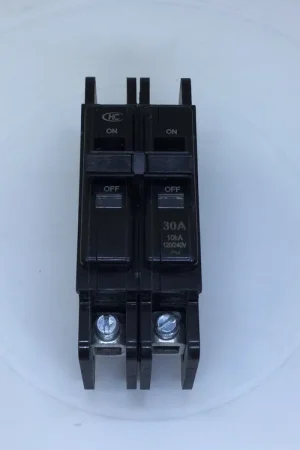 Hartland Controls HCB-2P30GG 30 Amp 2 Pole 120/240V Circuit Breaker W/ Lugs Final Sale