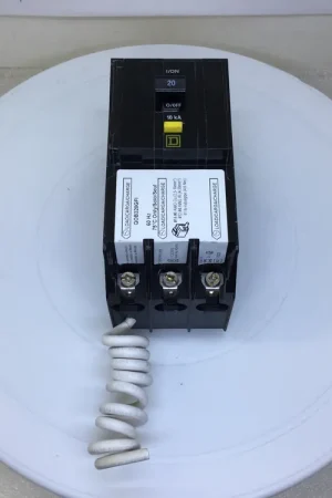 Time-Limited Square D QOB320GFI 20 Amp 3 Pole 120V Bolt On GFI Circuit Breaker