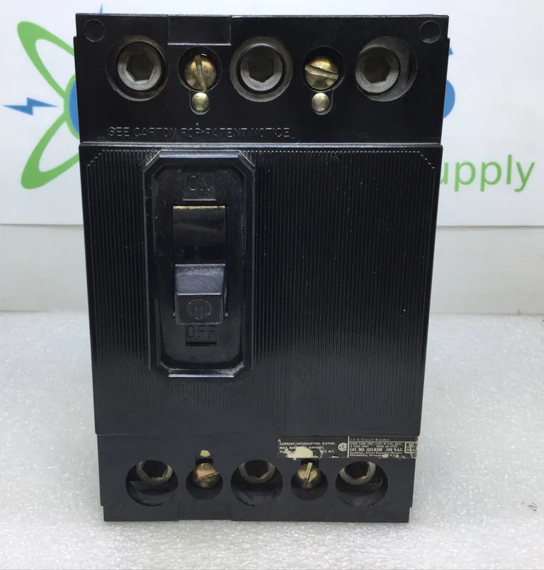 Siemens/ITE/Gould QJ3-B200 200 Amp 3 Pole 240V Type QJ3-B Main Circuit Breaker Trusted Brand