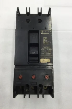 Westinghouse JB3225W 225 Amp 3 Pole 600V Magnetic Trip Circuit Breaker Exclusive Offer