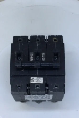 Today Only Airpax CMLHPK111-1RLS4-33518-1 250 Amp 3 Pole 80V Bullet Circuit Breaker