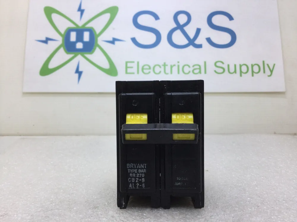 Free Shipping Bryant BR270 70 Amp 2 Pole 120/240V Type BR Circuit Breaker