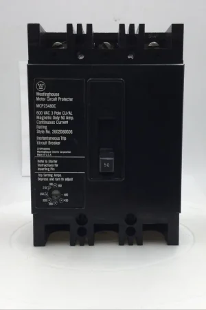 Westinghouse MCP23480C 50 Amp 3 Pole 600V Circuit Breaker No Minimum Order