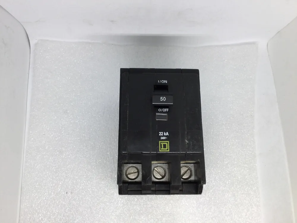 Square D QO350VH 50 Amp 3 Pole 22k 240V Circuit Breaker Place Order