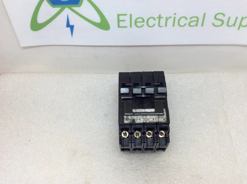 Reduced Price Siemens Q22020CT/CT2 20/20 Amp 4 Pole 120/240v Type QT Circuit Breaker