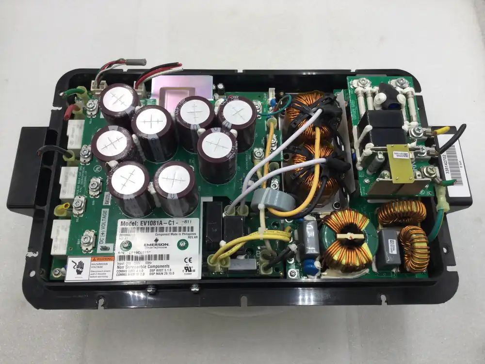 Modern Emerson EV1081A-C1-111 HVAC 5 Ton Inverter Control Board w/ Heatsink - No Lid