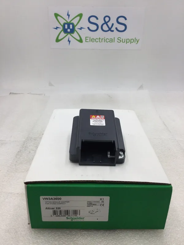 Schneider Electric VW3A3600 Option Module Adapter for ATV320 Compact Brand New