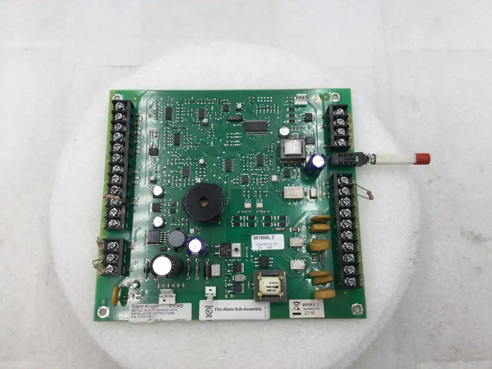 Silent Knight 5104B 6 Zone Fire Control Communicator Circuit Board Free Delivery