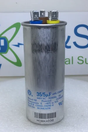 Don’t Miss Out Carrier CD440-3505R-0 35/5uf +/-6% 440V 50/60Hz CBB65B Capacitor