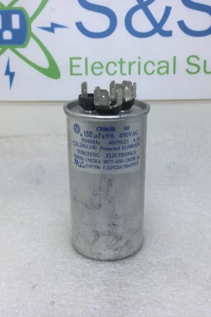 While Supplies Last Tongfeng CN450-1502RA 15/2uF+/-5% 450v 50/60Hz CBB65B Capacitor