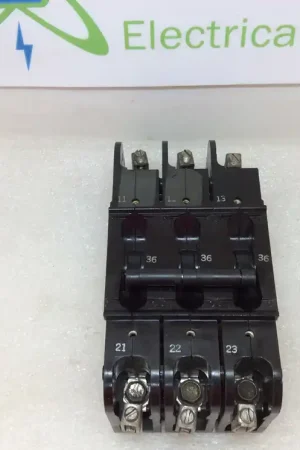 Eaton Heinemann CF3-Z33-59 36 Amp 3 Pole 600v Circuit Breaker Modern
