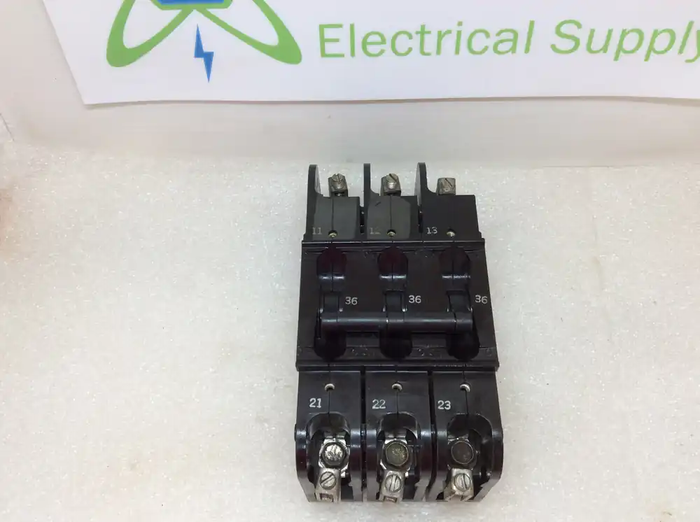 Eaton Heinemann CF3-Z33-59 36 Amp 3 Pole 600v Circuit Breaker Modern