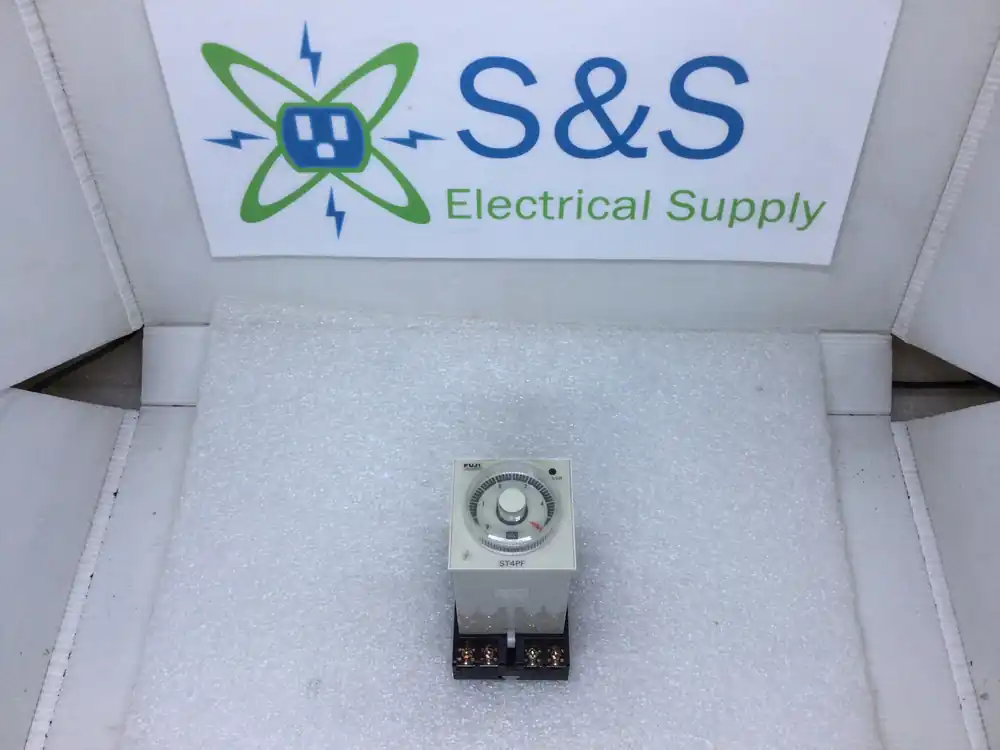 Direct From Manufacturer Fuji Electric ST4PF Super Timer Off-Delay Timer 24VDC 8-Pins