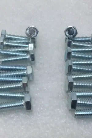 Best Seller Hex Head Machine Screw, 1/4" x 1" Zinc fits 1/4-20 Nut