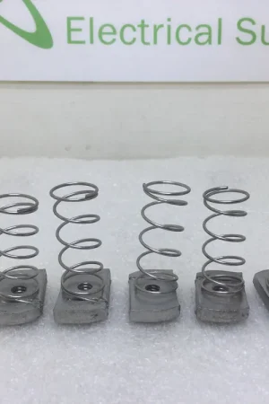 Free Shipping 1/4" x 1 5/8" Spring Nut Electro Galvanized PHSNS.25