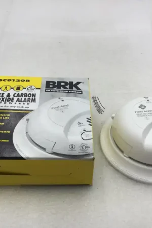 Reduced Price BRK/First Alert SC9120B Combination Smoke and Carbon Monoxide Alarm 120 VAC with Battery Back-up
