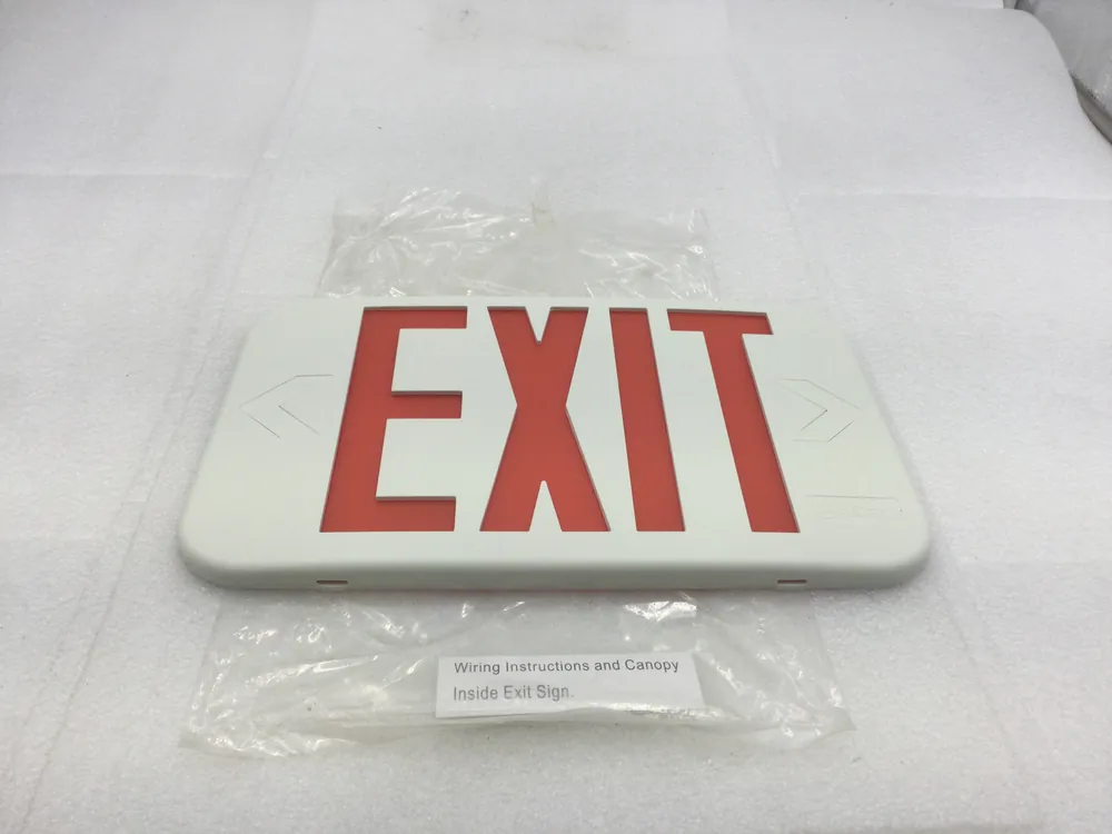 Lithonia Lighting LED Exit Light Cover Only for LHQM LED R M6 11.75" X 7" Next Day Delivery