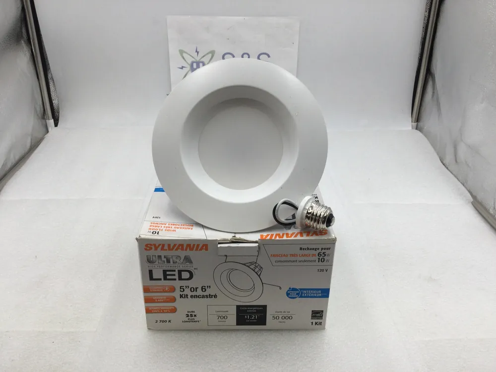 Super Sale Sylvania LED/RT5/6/700/827/FL80 Ultra LED 5" or 6" Recessed Kit 10 Watt 700 Lumens