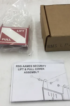 Limited Edition Fire Alarm RMS LP/NY RSG AAMES Security Lift & Pull Cover Assembly