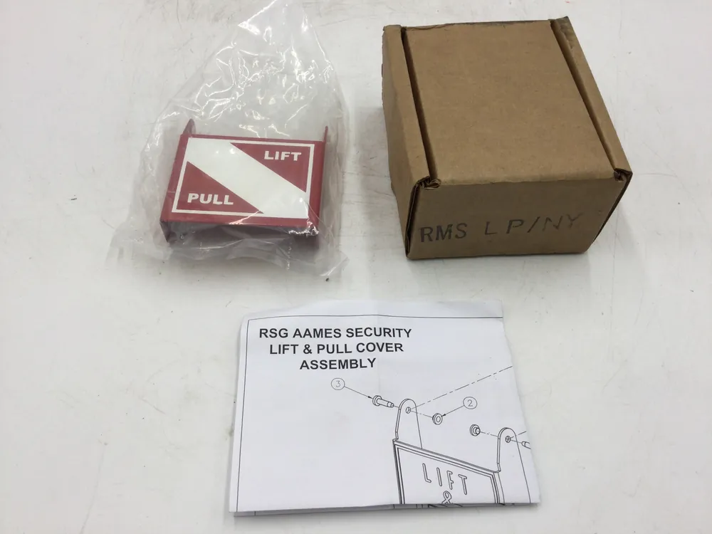 Limited Edition Fire Alarm RMS LP/NY RSG AAMES Security Lift & Pull Cover Assembly
