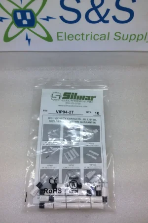 Deal Silmar Electronics VIP94-2T WHT Recessed Contact - CC 3/4" Gap Terminals Recessed Magnetic Contact (New Pack Of 10)