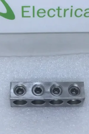 Direct From Manufacturer Ilsco N1141 4-Port Terminal Ground Bar