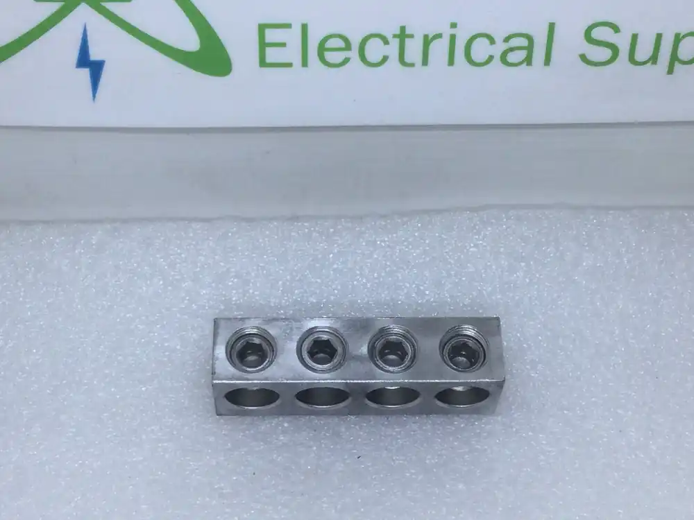 Direct From Manufacturer Ilsco N1141 4-Port Terminal Ground Bar
