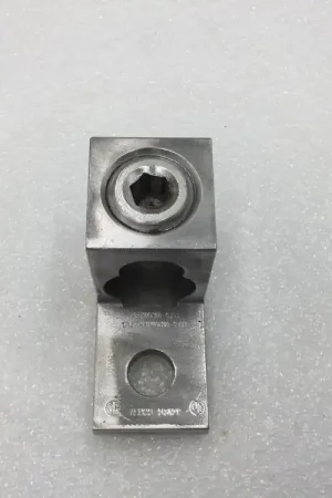 Authentic Ilsco D3121 Mechanical Al Lug 750MCM-1/0, (2) 300MCM-1/0 Conductor D-3121