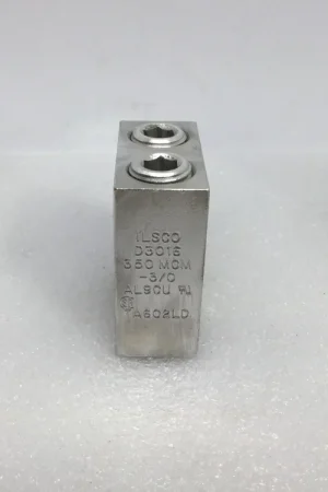 Ilsco D3016 Terminal Lug 350MCM-3/0 2" x 1 3/4" Hot Deal