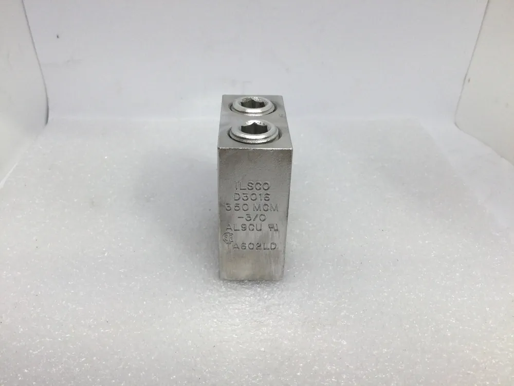 Ilsco D3016 Terminal Lug 350MCM-3/0 2" x 1 3/4" Hot Deal