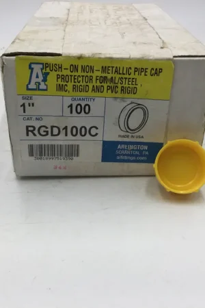 Arlington Industries 1" Push-On Non-Metallic Insulating Bushings RGD100C Limited Edition