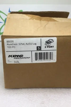 Fan Favorite King Innovation/AlumiConn 95035 2-Port AL/CU Lug (New Open Box)