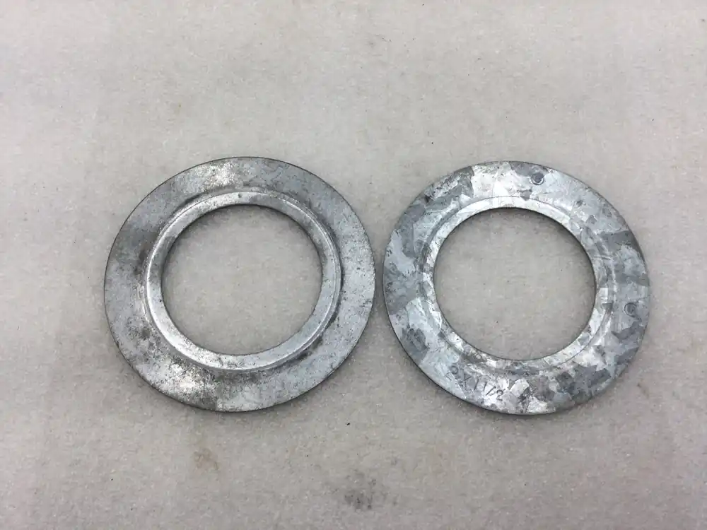 Reducing Washer (Lot Of 2) 2" To 1-1/2" Galvanized Steel Conduit Price Cut
