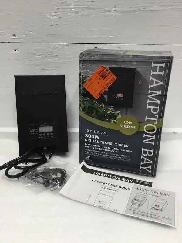 Hampton Bay 1001 509 794 Digital Transformer 300W Built-In Surge Protector Limited Edition