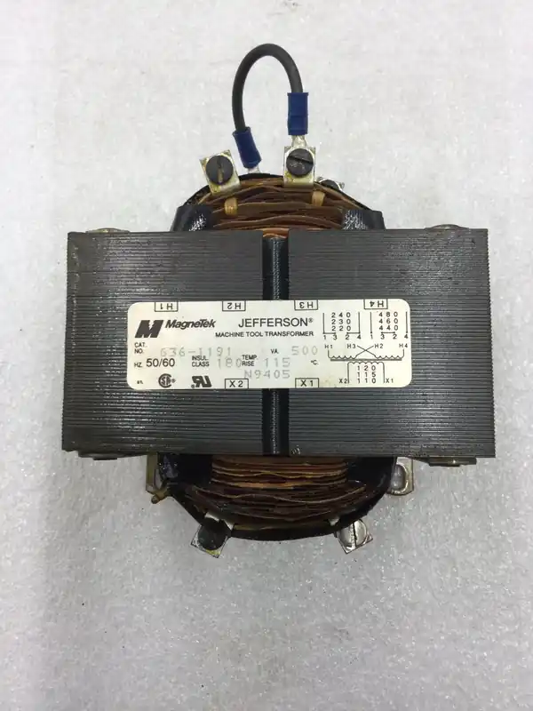 MagneTek 636-1191 Machine Tool Transformer 240/480 VAC Input 120 VAC Output Affordable