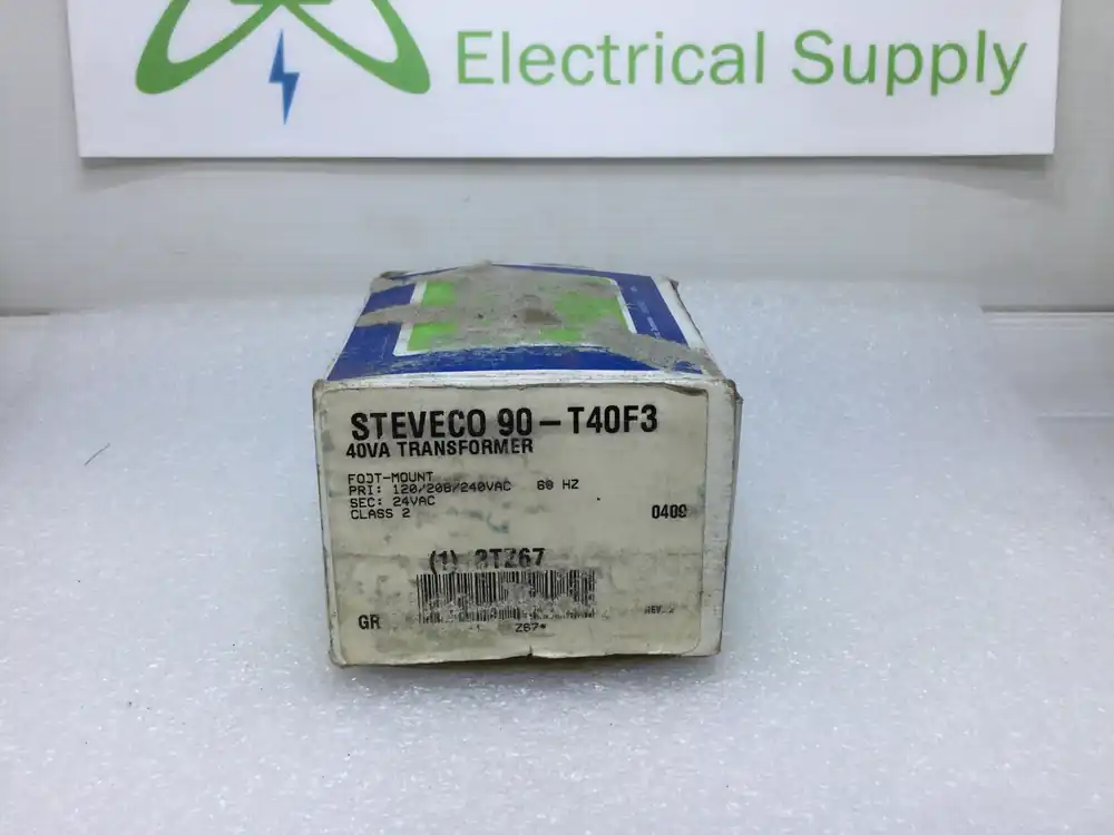 Final Sale Steveco 90-T40F3 40VA Transformer 120/208/240VAC