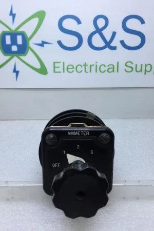 ElectroSwitch 2410C Ammeter Rotary Switch Series 24 3-Position Switch Instant Buy