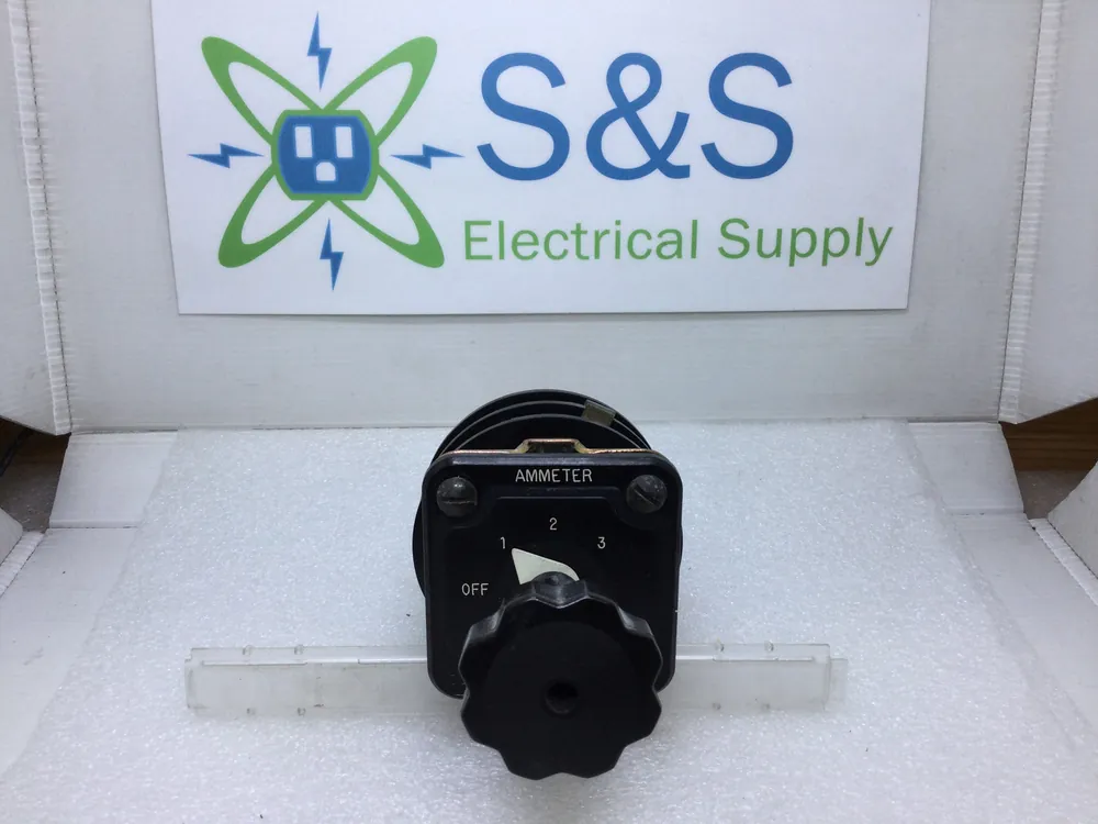 ElectroSwitch 2410C Ammeter Rotary Switch Series 24 3-Position Switch Instant Buy