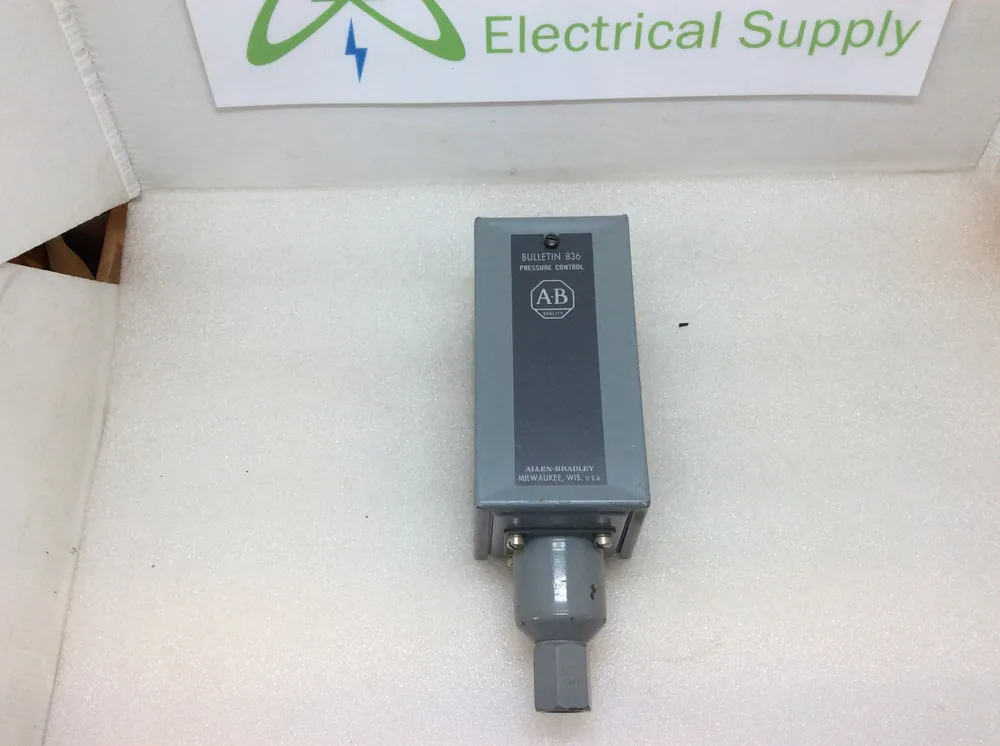 Allen-Bradley Bulletin 836-C7A Pressure Control Switch 125VAC 24-600VDC (New Open Box) Grab Now