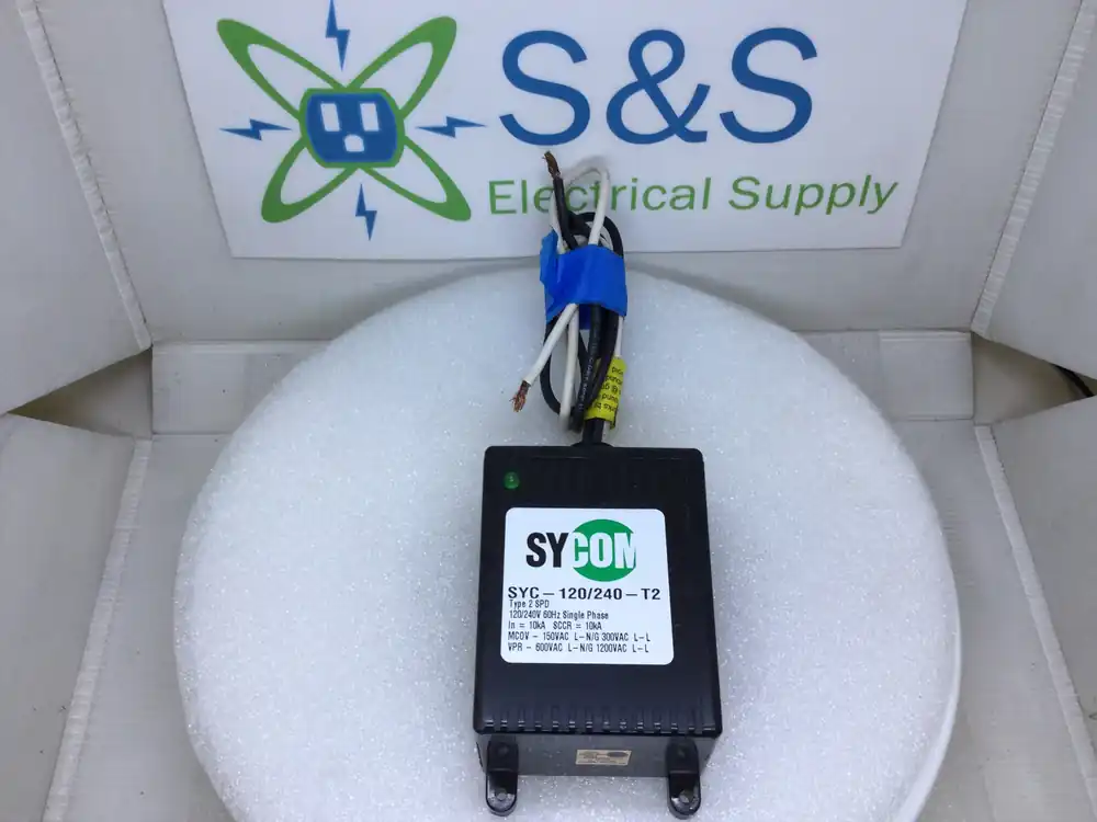 Sycom Inc. SYC-120/240-T2 120/240V 60Hz Single Phase Type 2 SPD Trending