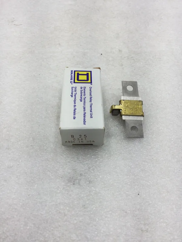 Square D B-25 Overload Relay Thermal Unit Flash Sale