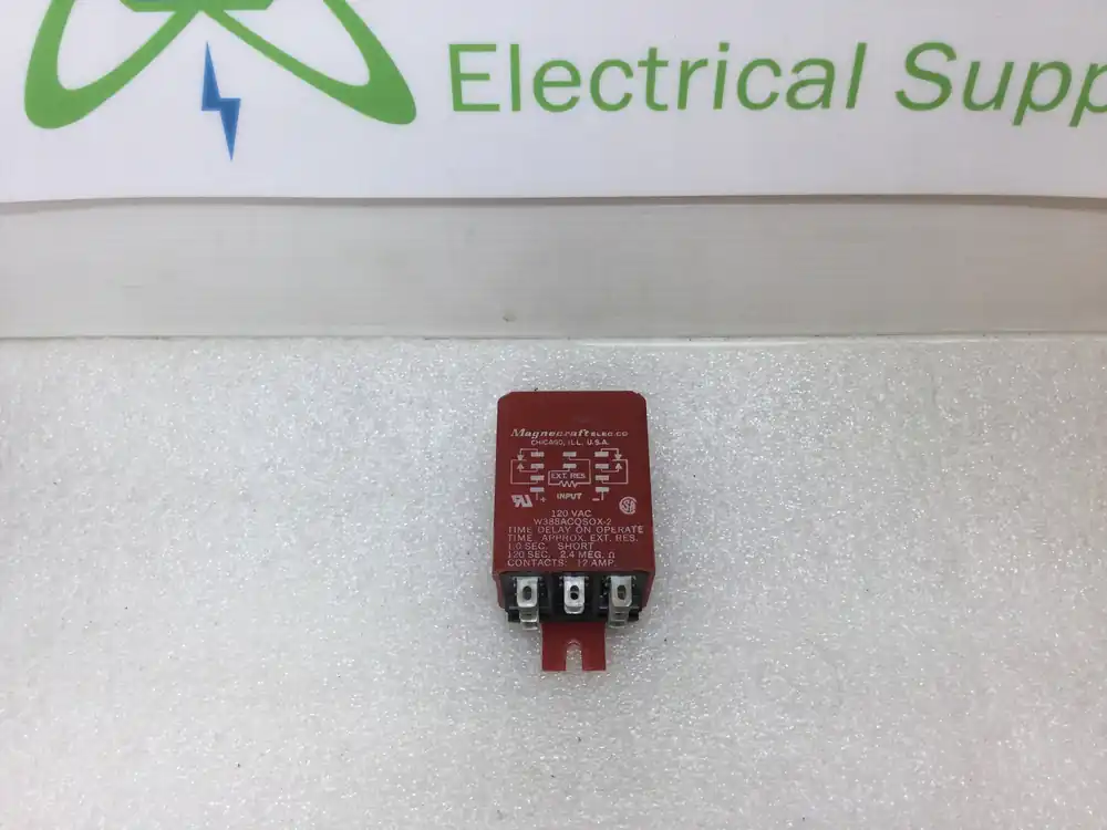 Magnecraft W388ACQSOX-2 Relay DPDP 120VAC Time Delay Free Delivery