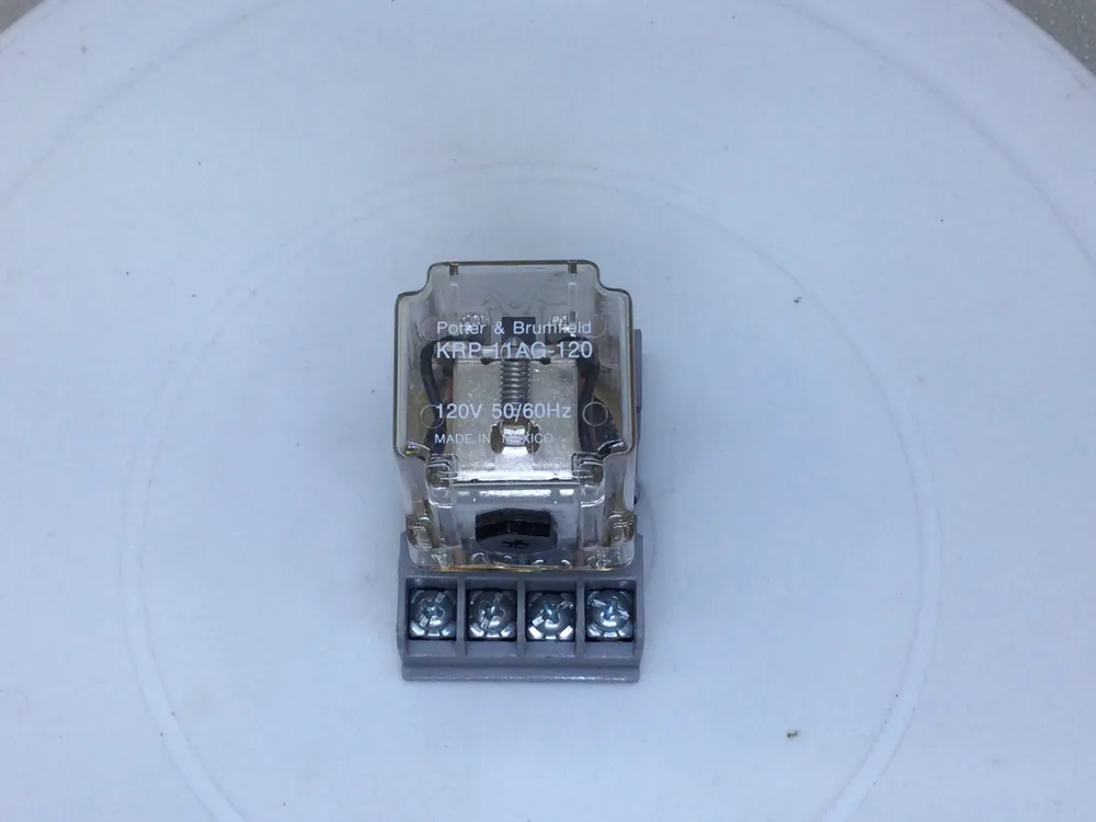 Potter & Brumfield KRP-11AG-120 Relay 120V 50/60Hz W/Base Price Cut