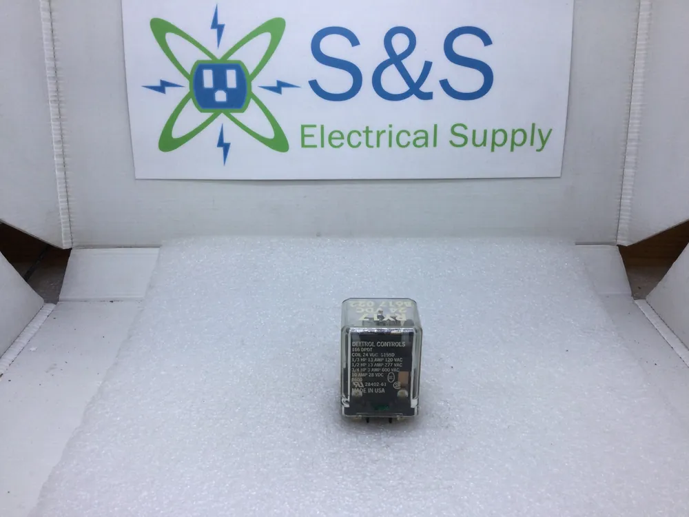 Next Day Delivery Deltrol Controls 28402-61 Power Control Relays Series 166 DPDT 13 Amp 120V 8-blades