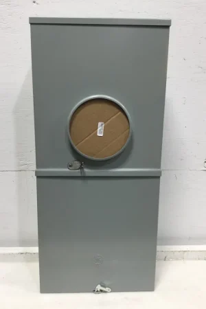 Affordable GE TSMR415CSCUGPP 150 Amp 4-Space 8-Circuit Combination Main Breaker Ready/Ringless Meter Socket Outdoor Load Center with Copper Buss